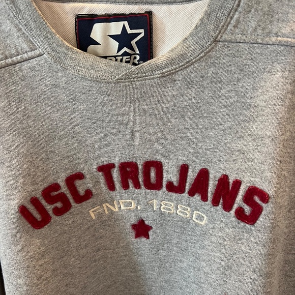 Starter USC TROJANS Sweatshirt Size XL - Picture 2 of 6
